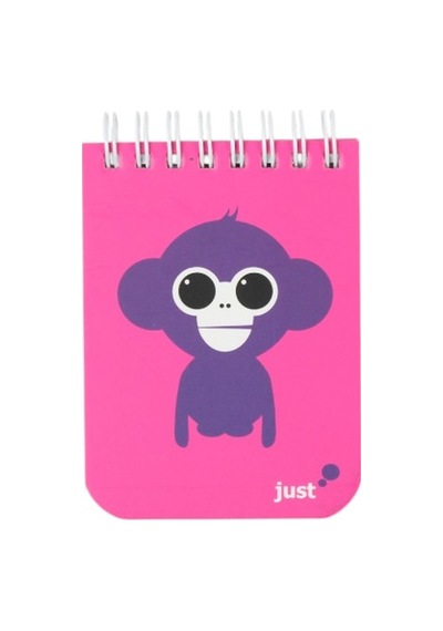 Deffter Monkey Just A7 Bloknot Çok Renkli
