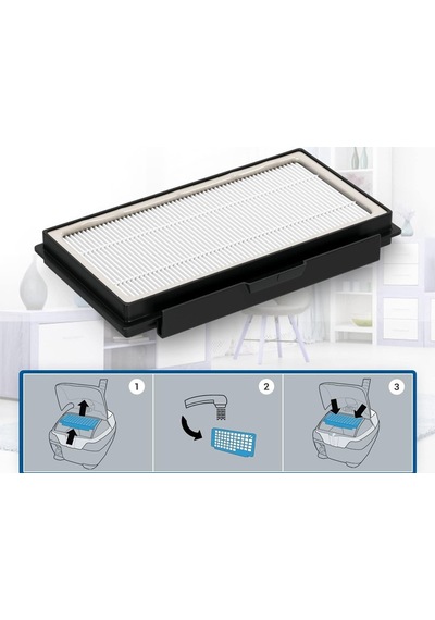 Bosch Bsgl5 İle Uyumlu Siemens Vsq8 Süpürge Hepa Filtre