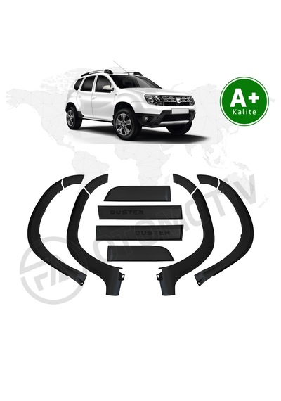 Dacia Duster Dodik Seti 12 Parça 2010-2017 Model V2 Enjeksiyon Baskı