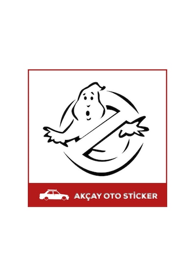 Hayalet Casper Sticker Casper Oto Sticker Araba Sticker