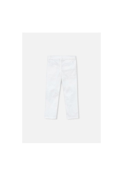 Mayoral Erkek Çocuk Gabardin Pantolon Beyaz 512