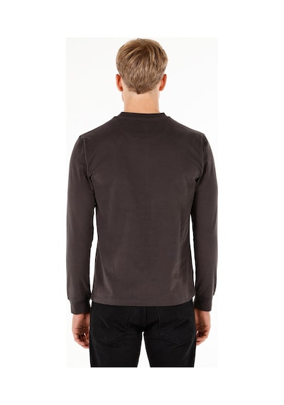 Colin's Colins Slim Fit Düğmeli Yaka Basic Antrasit Erkek Uzun Kol Tişört Cl1065875 Antrasit Colin's Colins Slim Fit Düğmeli Yaka Basic Antrasit Erkek Uzun Kol Tişört Cl1065875 Antrasit