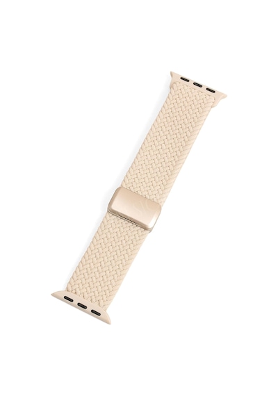 Manyetik Örgü Apple Watch İle Uyumlu Kordon, Ayarlanabilir Esnek Dokuma Tasarım, Series 10/11 42mm-41mm-40mm-38mm & 46mm-45mm-44mm