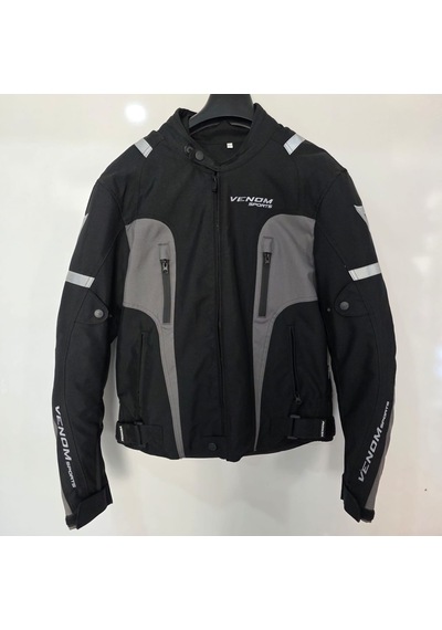 Venom 4 Mevsim Mont Air Racing Siyah Gri L