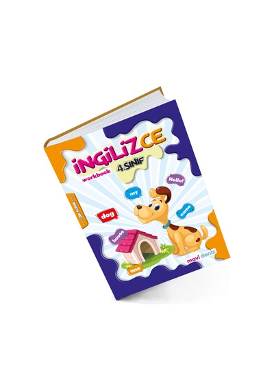 Mavi Deniz Yayınları 4.sınıf İngilizce Workbook 2023/2024 Baskı
