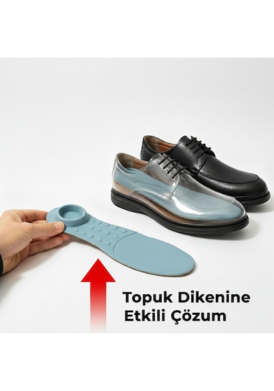 Growish Gr0449 Hakiki Deri Topuk Dikeni Ve Şeker Hastalarına Özel Üretim Klasik Günlük Ayakkabı Siyah Saraçlı Bağcıklı Growish Gr0449 Hakiki Deri Topuk Dikeni Ve Şeker Hastalarına Özel Üretim Klasik Günlük Ayakkabı Siyah Saraçlı Bağcıklı