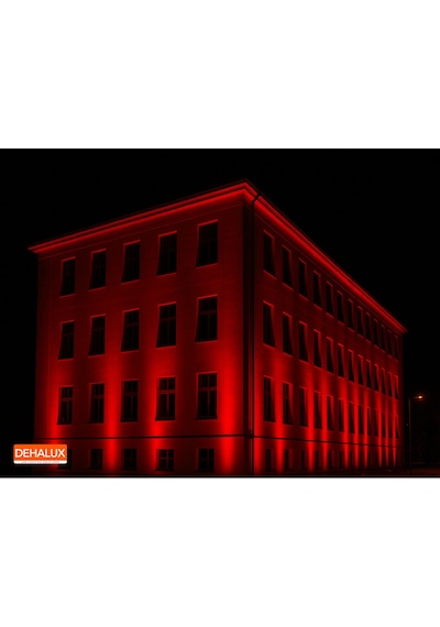 20cm 6w Led Wallwasher Kırmızı Dış Cephe, Minare, Bahçe Aydınlatma Iç-dış Kullanım Ip65 Kırmızı