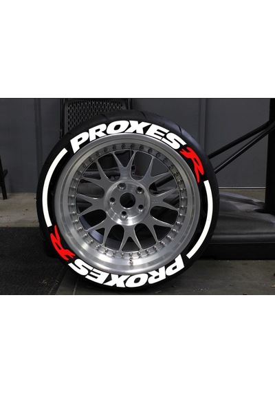 Lastik Yazısı Proxes R 1.sınıf Kalite Solmaz Lastik Sticker 8adet