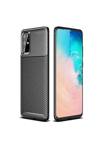 S20 İle Uyumlu Kılıf Siyah Karbon Silikon Orijinal Esnek İnce Geliştirilmiş Dayanıklı Darbe Karşıtı Koruyucu Yeni Tasarım S20 , Siyah Sku: Zeusb0975fylkv