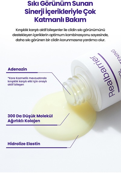 Gözeneklere Sıkı Görünüm Sunan, Retinol İçerikli Serum Realbarrıer Retiniol Pore Tightening Serum