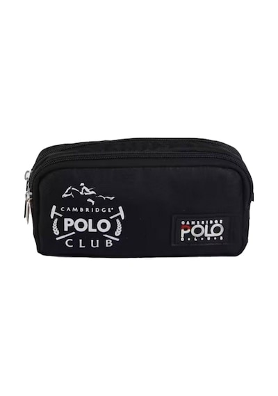 Cambridge Polo Urban Çift Bölmeli Kalem Çantası Siyah 3023 Çok Renkli