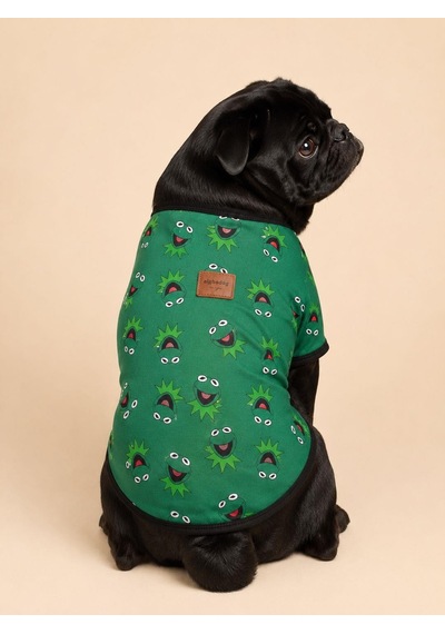 Alphadog Kermit Küçük Irk Köpek T-shirtü