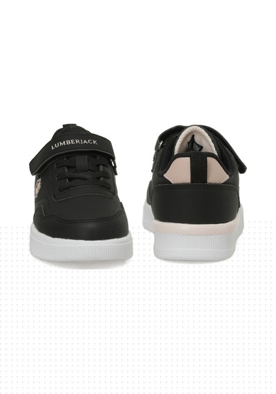 Lumberjack Rıck Jr 5pr Siyah Kız Çocuk Sneaker 000000000102015729 Siyah-Pembe