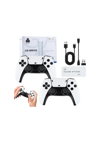 L'edoren M15 4k Hd Emuelec Retro Game Stick Atari Oyunları +20000 Oyunlu Konsol Nostalji Standart İle Uyumlu