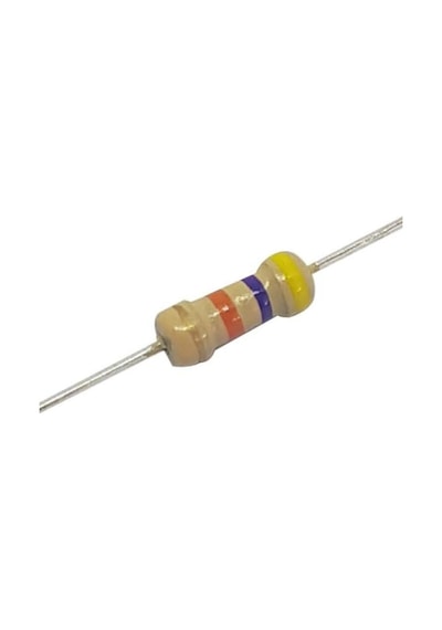 47k Ohm 1/4 Watt Direnç Paket 10 Adet Pcs