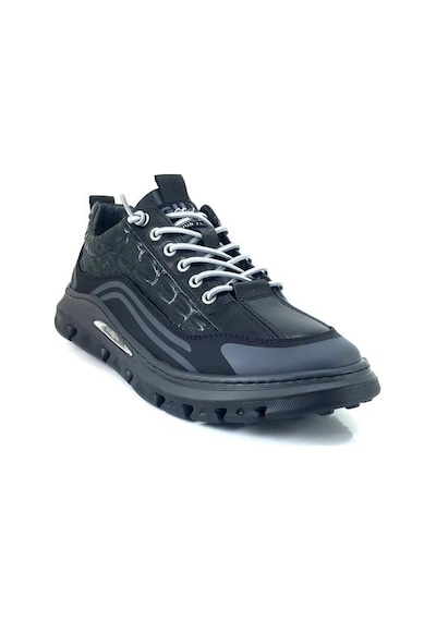 Guja 590 Erkek Sneaker Spor Ayakkabı-siyah-siyah Siyah