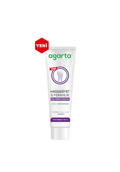 Agarta Doğal Hassasiyet & Ferahlık Diş Minesi Koruma Diş Macunu 90 ML