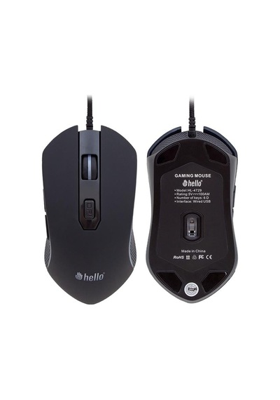 Hello Hl-4729 Kablolu Oyuncu Gaming Mouse Belirtilmemiş