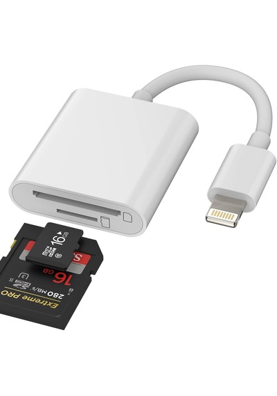 İphone İpad Uyumlu Kart Okuyucu Sd Microsd Tf Adaptörü 13 12 11 Pro Max X Xs Xr 8 7 6 Plus 6s Se Air