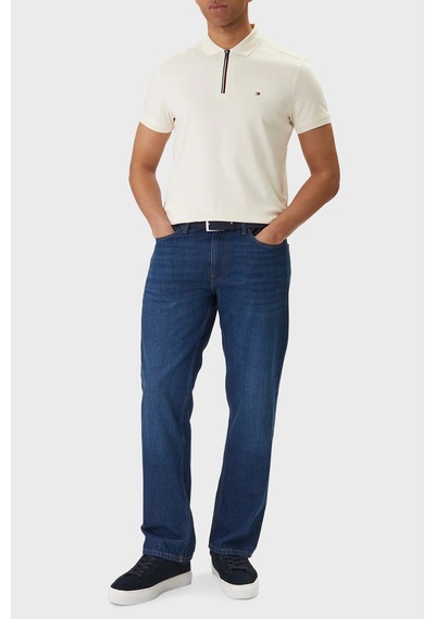Tommy Hilfiger Erkek Polo Yaka T Shirt Mw0mw41613 Z00 Açık Bej Açık Bej