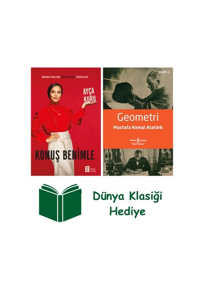 Konuş Benimle + Geometri + Dünya Klasiği Hediye
