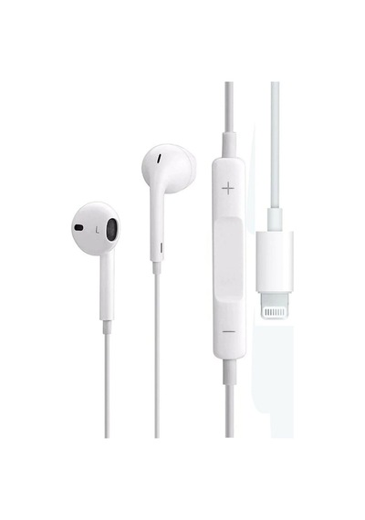 I7 Lighthing To Stereo Earphone Kablolu Kulaklık Beyaz Lenovo