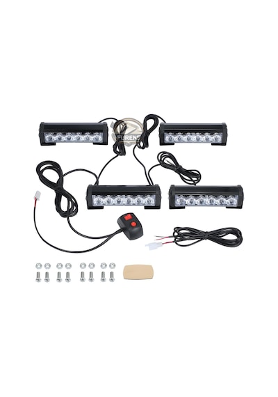 Profosyonel Ayaklı Panjur İçi Tepe Çakar Turuncu 4 X 6 Çakarlı Ledli Lambasts Oto Aksesuar