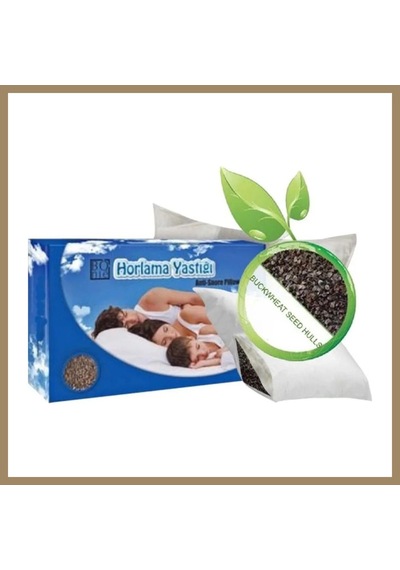 Kahveci.store Bonie 50x70cm Karabuğday Yastığı Gürültüsüz Uyku 22 Çok Renkli