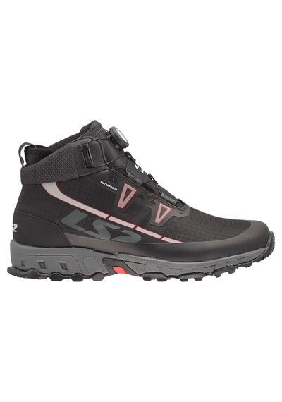 Ls2 Trekker Waterproof Siyah Motosiklet Botu