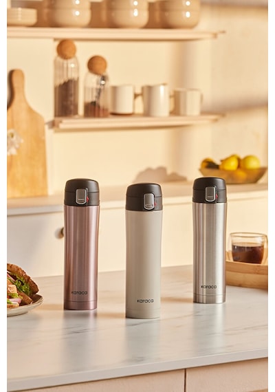 Karaca Pluton Çelik Sızdırmaz Termos Inox 450 ml