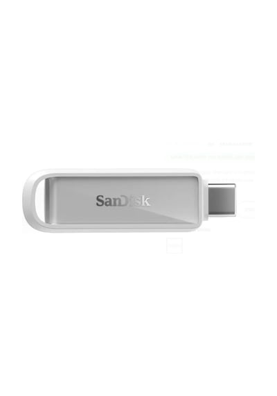 Sandisk Sdıxs0n-128g-gn6ne 128gb Phone Drive With Usb-c-128gb Arctic White Flash Bellek Kdo