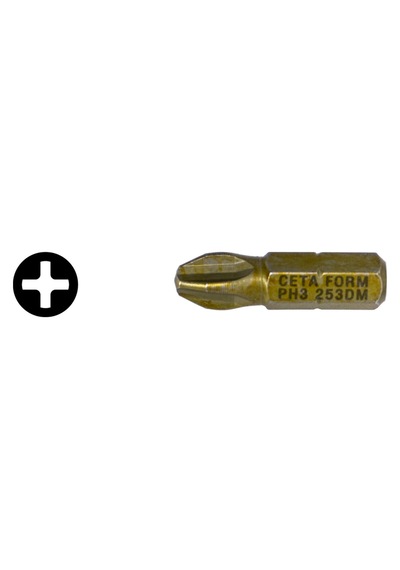 Ceta Form Cb/253dm Duramax Yıldız Bits Uç Ph3x25 Mm