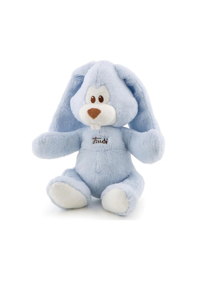 Peluş Mavi Tavşan 26 Cm Çok Renkli