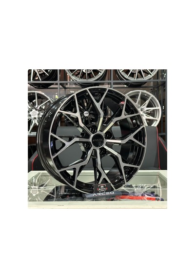 17 İnç 4x100 Black Diamon Arceo Roma Jant Takımı 4adet Uyumlu