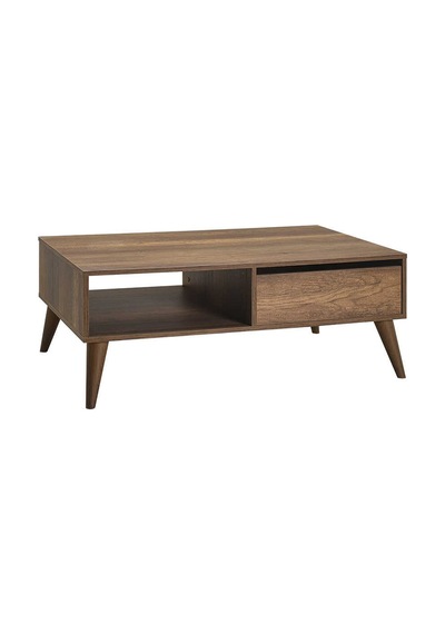 Dikdörtgen Orta Sehpa-koyu Ceviz Oslo Ceviz 110x42x65 Cm Gxyxd