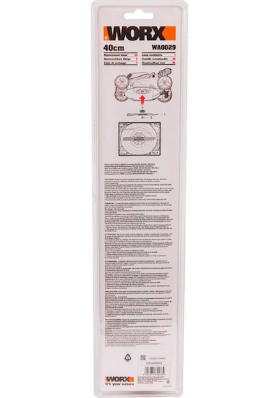 Worx WA0029 40 CM WG743E Çim Biçme Makinesi için Yedek Bıçak