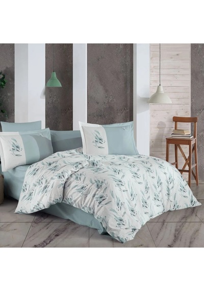 Tek Kişilik Poplin Nev Takımı Estate Buzmisi Çok Renkli