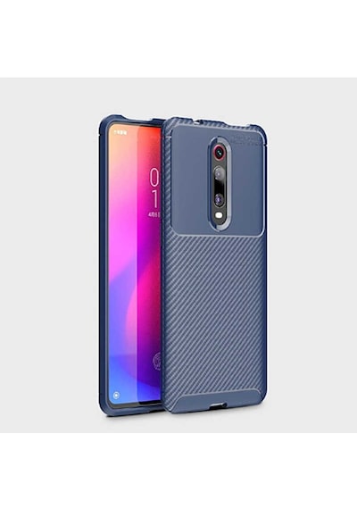 Xiaomi Mi 9t Kılıf Zore Negro Silikon Kapak Siyah