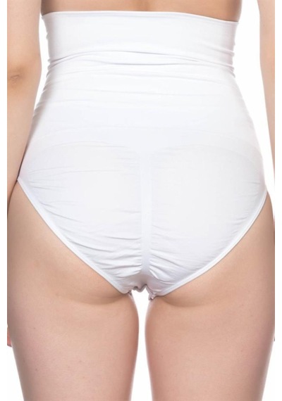Beyaz 2019 Double Yüksek Bel Çıtçıtlı Slip Korse Görsel Rengi