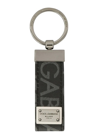 Dolce & Gabbana Logo Jacquard Keyring