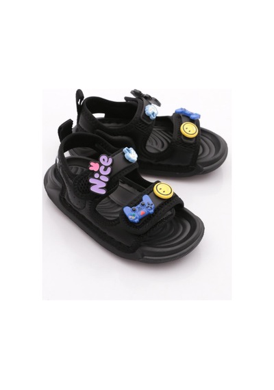 Marco Kids 16-26y1605 Çocuk Patik Sandalet Siyah