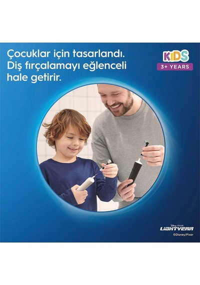 Oral-B D100 Lightyear Çocuk Şarjlı/Elektrikli Diş Fırçası