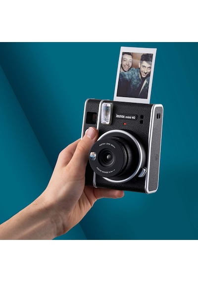 Fujifilm Instax Mini 40 Fotoğraf Makinesi + 20'li Film Siyah