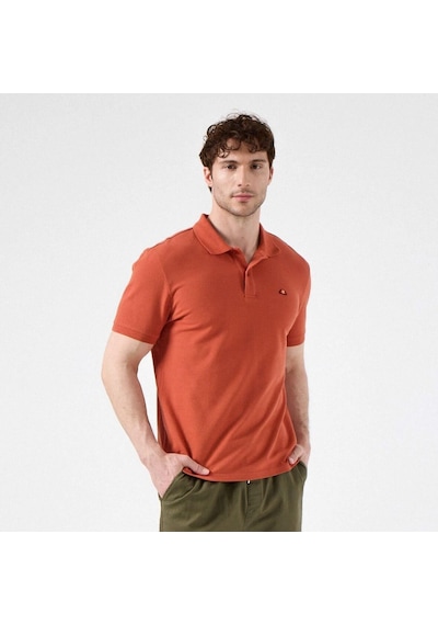 Ellesse 6sm5044-br Polo Yaka Erkek T-shirt - Kiremit Kiremit