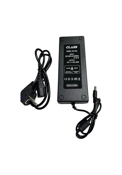 Class 12volt 10amper 120watt Plastik Kasa Adaptör 12v 10a 5.5x2.5mm Jak Fişli