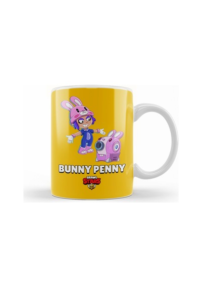 Brawl Stars Bunny Penny Kupa Bardak Porselen Karışık
