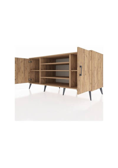 Kronos Konsol 5 Raflı 2 Kapaklı 176x59x83 Çam-çam/çam Çam/çam Kronos Konsol 5 Raflı 2 Kapaklı 176x59x83 Çam-çam/çam Çam/çam