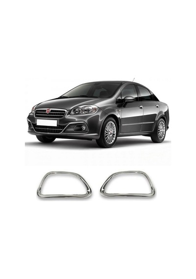 Fiat Linea Krom Sis Farı Çerçevesi 2 Parça 2013 ve Üzeri