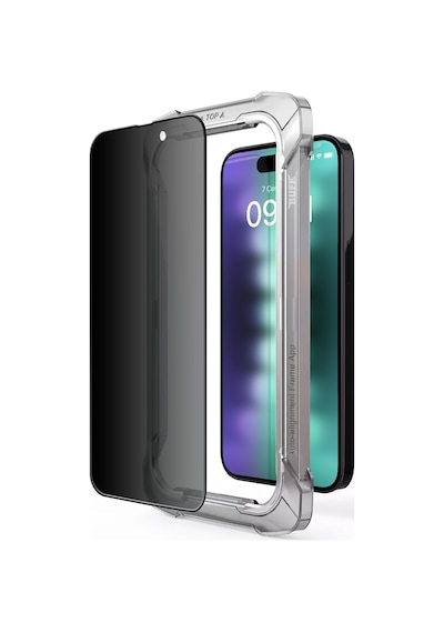 Buff Apple iPhone 15 Plus Uyumlu 5d Privacy Ekran Koruyucu