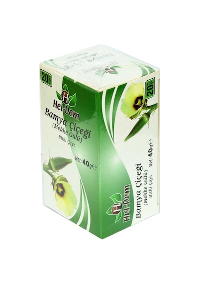 Bamya Çiçeği Mekke Gülü Çayı 2 Gr X 20 Süzen Poşet 40 Gr - Cole-335761
